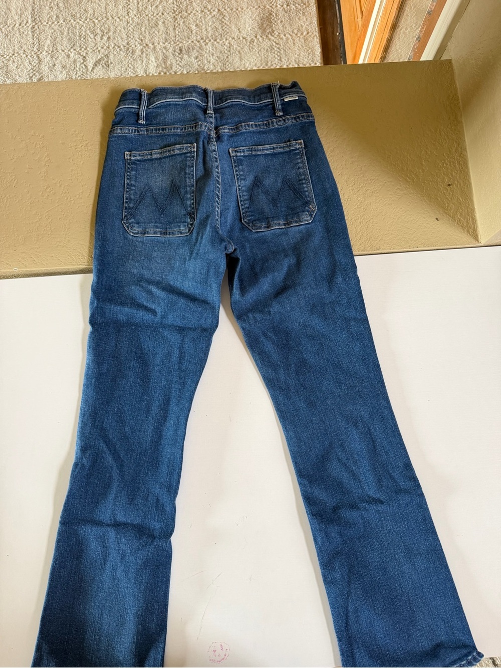 MOTHER Dark Blue Flare Jeans
